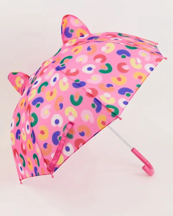 Guarda Chuva Manchadinha Est Manchadinha Cor De Fundo Rosa Boto % - U