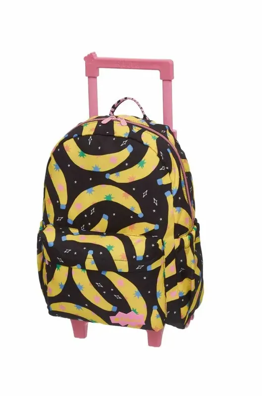 Mala Carrinho Banana Cosmica Est Banana Cosmica Fundo Preto % - U
