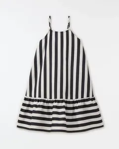 Vestido Listra Zebrada Est Listra Zebrada Fundo Off - 6