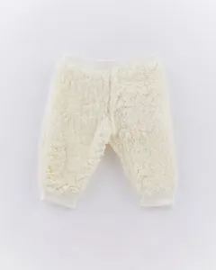 Calca Bebe Bordado Caopanheiro Off White - 3M
