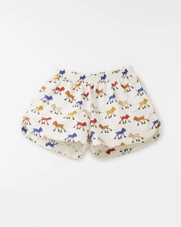 Short Poodle Est Poodle Fundo Off White - 10