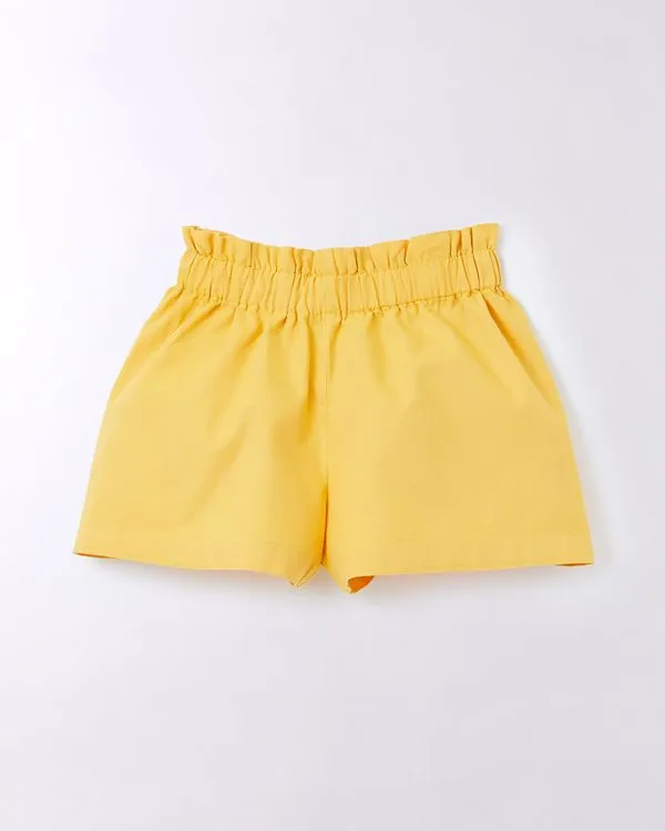 Short Liso Amarelo Ra - 10