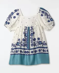 Vestido Lenco De Jardim Est Lenco De Jardim Fundo Off White - 10