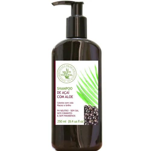 Shampoo Açaí E Aloe 250 ml