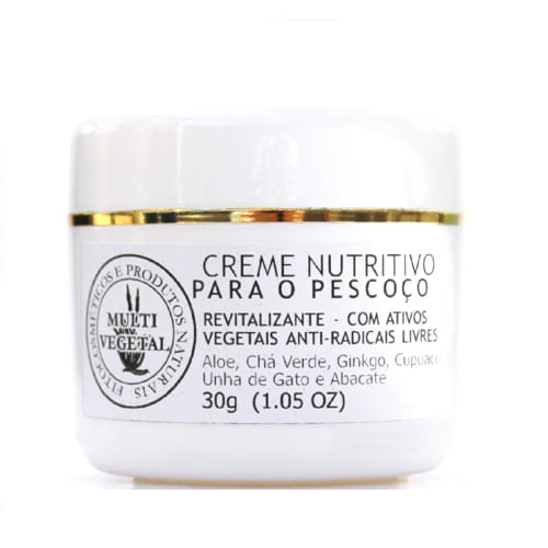 Creme Nutritivo Para Pescoço 30 gr