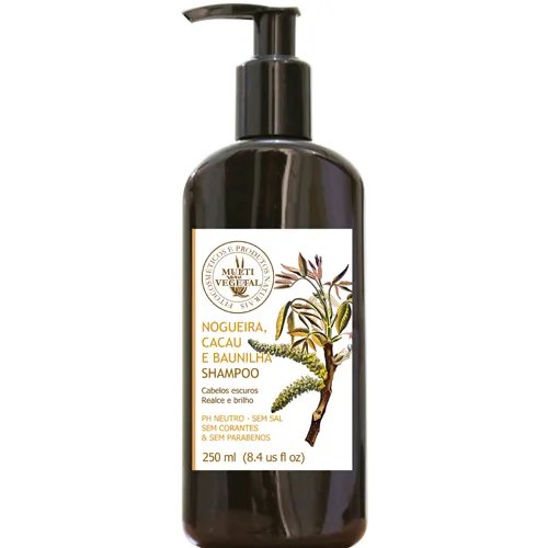 Shampoo Nogueira, Cacau E Baunilha 250 ml