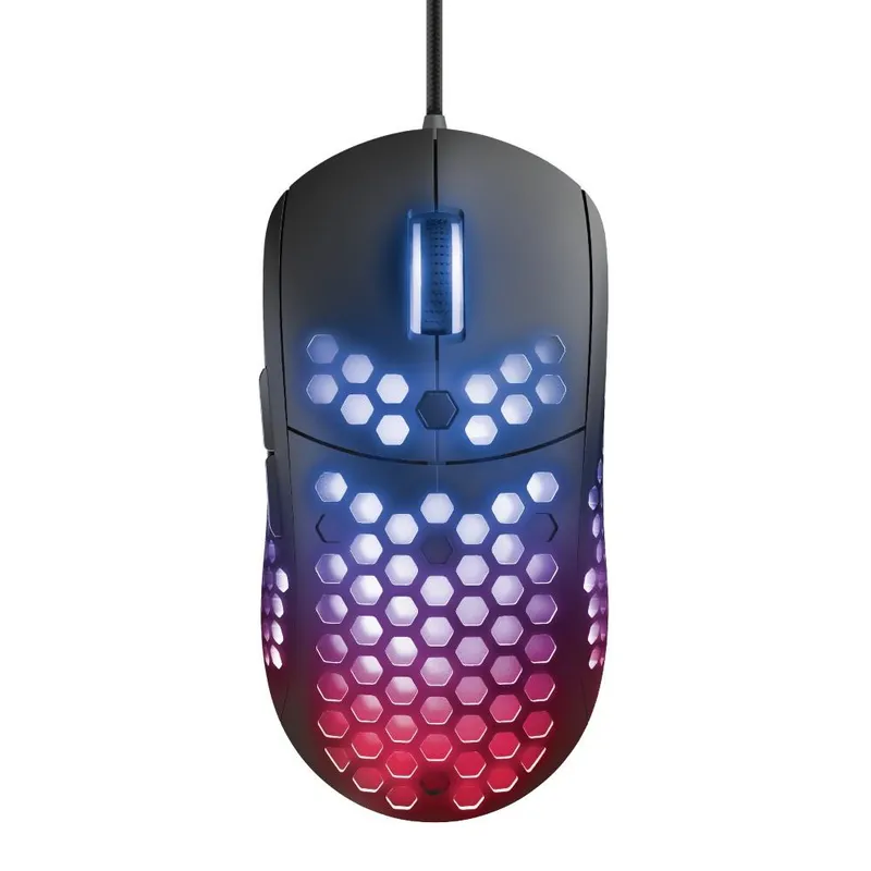 Mouse Gamer RGB Trust GXT 960 Graphin – Ultraleve 74g, 10.000 DPI, Alta Performance e Iluminação RGB