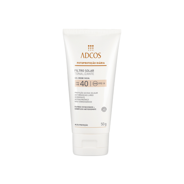 Protetor Solar Gel Creme Tonalizante FPS 40 - Alta Proteção Beige - 50g