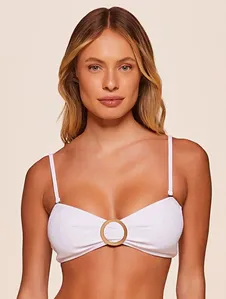 Top Faixa Lisos Wild BRANCO P