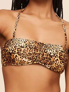 Top Faixa Estampado Free Spirit MARROM M