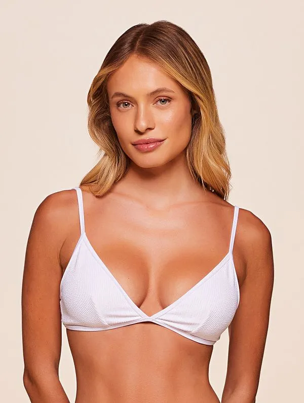 Top Triângulo Lisos Wild BRANCO GG