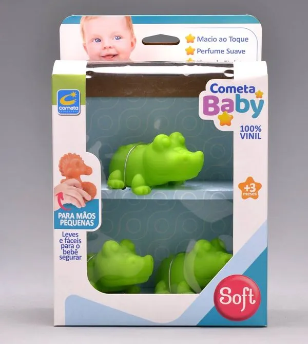 Brinquedo para Banho Soft Jacaré 418