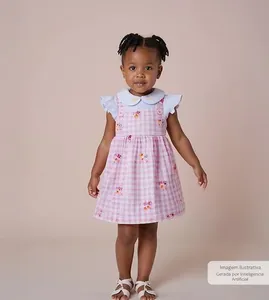 Salopete/Body Xadrez - 251430 Rosa - G