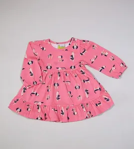 Vestido Doguinhos - 46935 De 6 meses a 3 anos Rosa - M