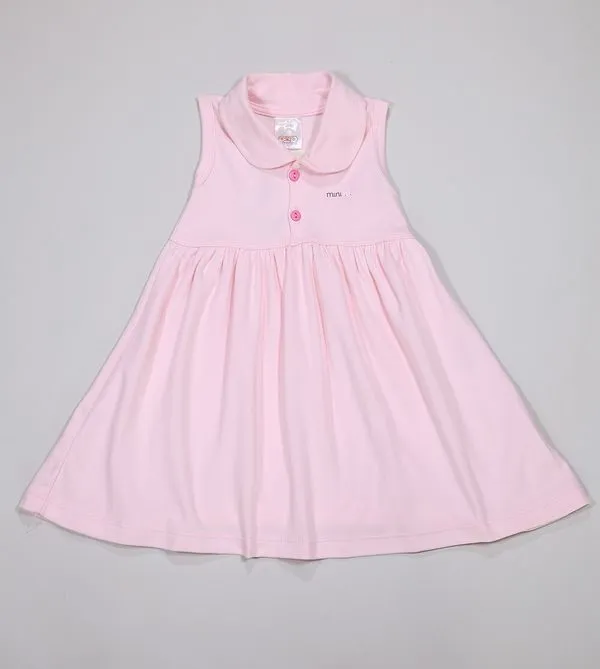 Vestido Mini id - 5675 De 3 meses a 3 anos Rosa - 1