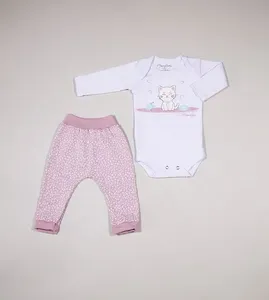 Conjunto Body e Culote Gatinha - 113.77 Rosa - G