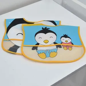 Babador Impermeável Família Baby com 2 unidades Pinguim - BT2112 Pinguim - BT2112