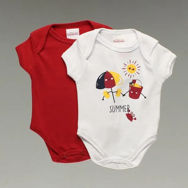 Culote Rosas Com 2 Unidades - 6009271 Vermelho - RN