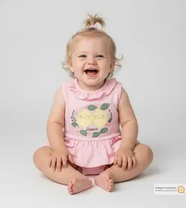 Vestido Body Limãozinho Rosa - G
