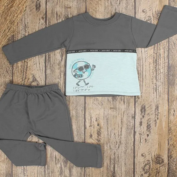 Conjunto Moletom Jaca-Lelé - 46342 Cinza - 8