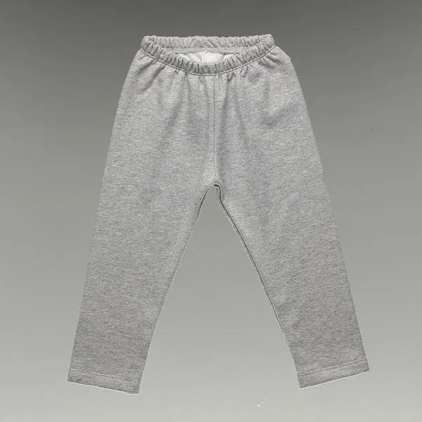 Calça de Moletom Básica - 40006 Cinza - 1