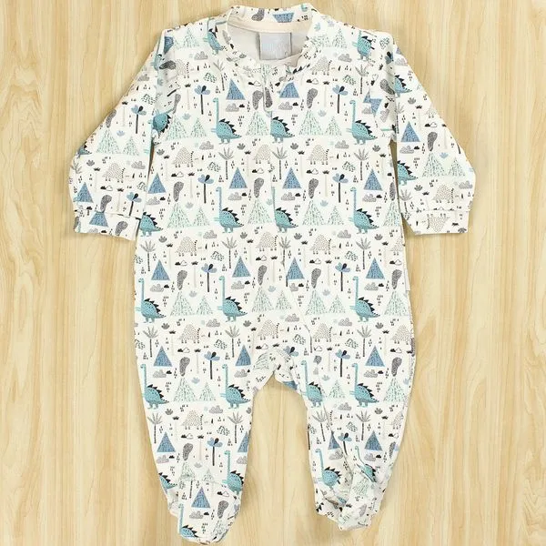Macacão Cotton Dino - 30557 Cru - RN
