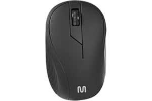 Mouse sem Fio Multi MS350 USB 1200 DPI Ergonômico e Compacto com Alcance de 10m – Preto MO212