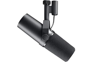Shure SM7B Microfone Dinâmico Cardióide para Estúdio