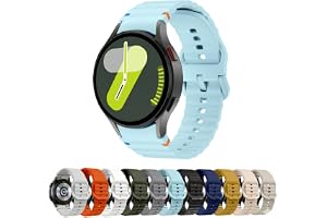 Pulseira Silicone Respirável compatível com Galaxy Watch 7 6 5 4 FE 40mm 44mm