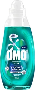 Lava Roupas Líquido Ciclo Rápido OMO Ação Total 750 ml