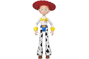 Boneca Jessie Toy Story Disney Pixar Mattel. Com aprox. 18 cm e articulações móveis. Ideal para brincadeiras criativas. Para