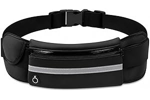 Pochete Esportiva Impermeável para Corrida e Academia com Porta Celular Ajustável, Leve, Resistente e Confortável – Ideal par
