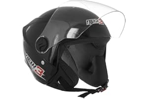CAPACETE ABERTO PRO TORK NEW LIBERTY 3 SOLID PRETO TAM. 58