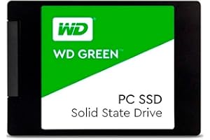 SSD Wd Green 2.5´ 240Gb SATA IIi 6Gb/S Leituras. 545Mb/S e Gravações. 465Mb/S - Wds240G2G0A