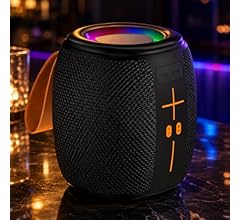 Caixa de Som Bluetooth 20W Portátil - IPX5 Resistente à Água, LED Controlável, TWS, Bateria Recarregável, USB, Auxiliar e S…