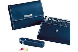 Porta Comprimidos PILBOX Liberty Azul Petróleo