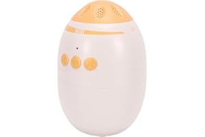 Asixxsix Cadeira de Balanço para Carrinho de bebê, Com Vibração Ajustável, 11 Níveis de Ruído Branco e Bluetooth, Recarregáve