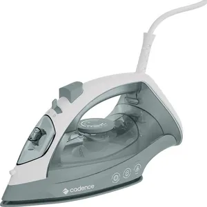 Ferro de Passar a Vapor 2 em 1 Cadence IRO210 1200W Cinza Antiaderente