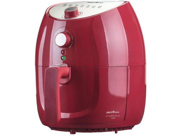 Fritadeira Elétrica Air Fry Britânia BFR10VI 4,1L Inox 127V