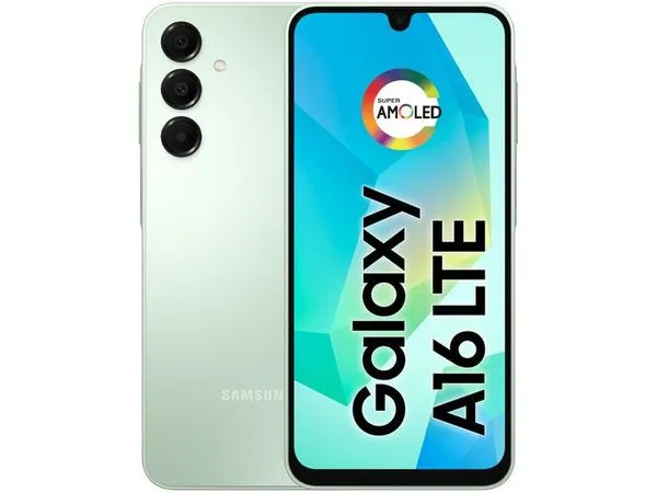 Smartphone Samsung Galaxy A16 128GB Verde Claro 4GB RAM 6,7" FHD+ Câm Tripla de até 50MP + Selfie 13MP Bateria 5000mAh