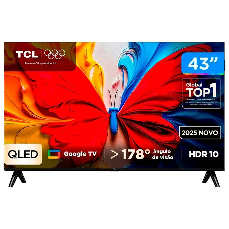 TV 43" TCL Full HD QLED 43S5K