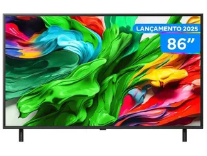 Smart TV 86" LG 4K QNED MiniLED 86QNED85ASG webOS 25 α8 AI Processor 4K Gen2 Alexa 4 HDMI 2 USB