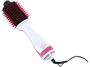 Escova Secadora GA.MA Italy Glamour Pink Brush 3D 1300W 3 Temperaturas