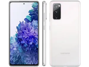 Smartphone Samsung Galaxy S20 FE 128GB Cloud White 4G 6GB RAM Tela 6,5” Câm. Tripla + Selfie 32M