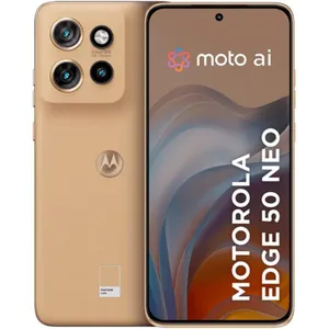 Smartphone Motorola Edge 50 Neo 5G 256GB 16GB Ram Boost Tela 6,4” 50MP Sony Câmera Moto AI IP68 NFC Latte