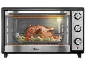 Forno Elétrico de Bancada Philco Multifuncional Grill 66L Preto PFE66