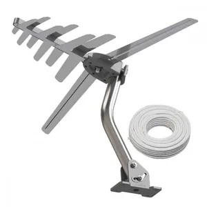 Antena Yagi Digital vhf fm uhf e HDTV Sinal SHD-8100K