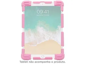 Capa para Tablet Universal 9" a 12" Rosa Kids