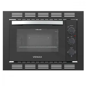 Forno Elétrico de Embutir Venax Grand Gourmet 45 Litros Preto