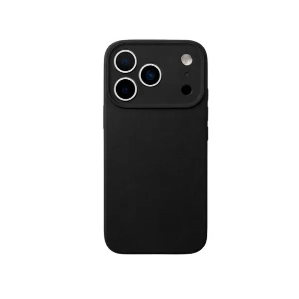 Capa iPhone 17 Pro Silicone com Proteção de Câmera iPlace Preto
